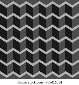 Black and white background with geometric shapes