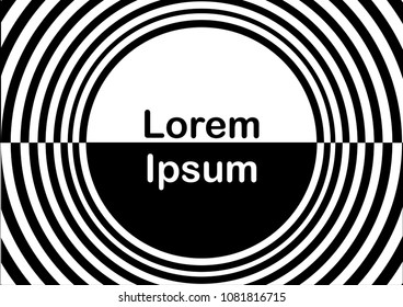 Black and white Background Geometry.