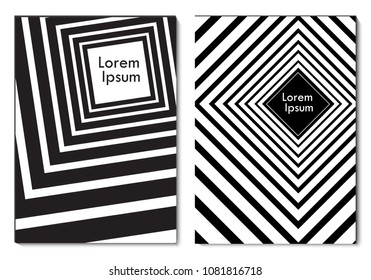 Black and white Background Geometry.