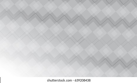 Black and white Background with Gradient . Abstract Geometric Vector