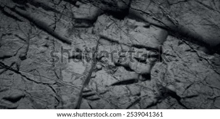 Black and white background. Gray rock texture. Grunge stone background. The texture of the mountains.