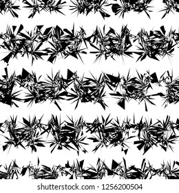 Black and White background. Great background. Can be used for wallpaper, fabric, web page background, surface textures. Abstract background. Vector images.