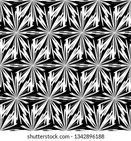Black and White background. Great background. Can be used for wallpaper, fabric, web page background, surface textures. Abstract background. Vector images.