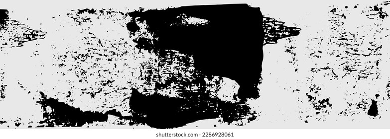 Black and white background Grunge brush strokes. Textured background suitable for banners, stories, social media posts, patterns, etc.