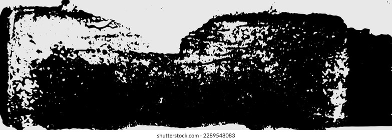 Black and white background Grunge brush strokes. Textured background suitable for banners, stories, social media posts, patterns, etc.	