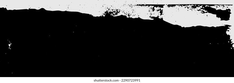 Schwarz-weißer Hintergrund Grunge-Pinselstriche. Texturierter Hintergrund geeignet für Banner, Geschichten, Social-Media-Beiträge, Muster usw.	