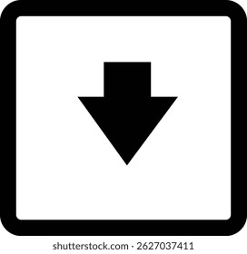 Diseño de icono de fondo blanco y negro 
