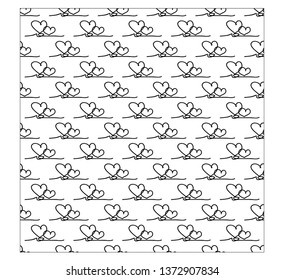 
Black and white background images are double heart images.