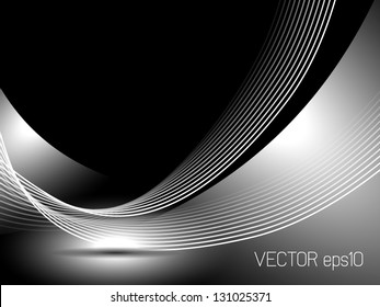 Black and white background - metal texture