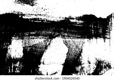 Black and white background. Monochrome grunge background. Abstract texture of dirt, dust, blots, chips. Dirty dirty surface