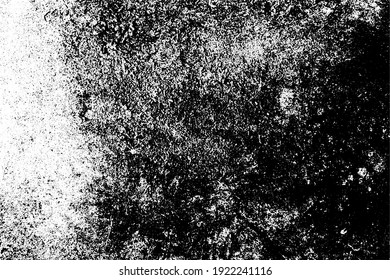 Black and white background. Monochrome grunge background. Abstract texture of dirt, dust, blots, chips. Dirty dirty surface