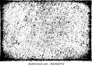 Black and white background. Monochrome grunge background. Abstract texture of dirt, dust, blots, chips. Dirty dirty surface