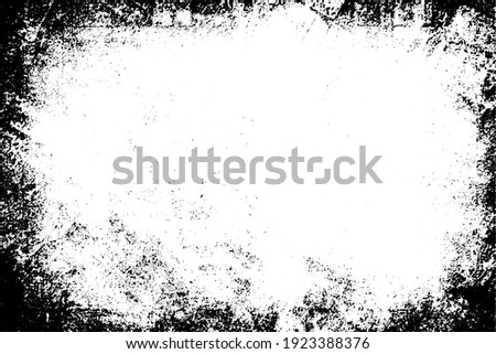 Black and white background. Monochrome grunge background. Abstract texture of dirt, dust, blots, chips. Dirty dirty surface Stockfoto © 