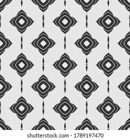 Black and white background pattern. Modern wallpaper texture. Seamless geometric pattern. Perfect for fabrics, covers, patterns, posters, interior design or wallpaper. Vector background image