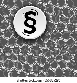 Black and white background with pattern and paragraph