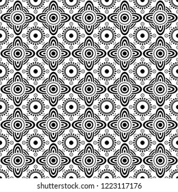 Black and white background pattern seamless