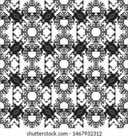 black and white background pattern seamless