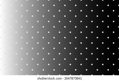 Black and white background with pearls. Vector illustration. 