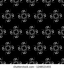 Black and White background. Premium style. Abstract cloth fashion graphic luxury