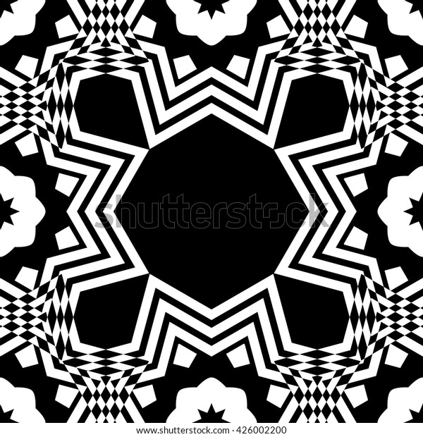 Black White Background Retro Vintage Background Stock Vector