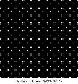 Black and white background Seamless abstract pattern Geometric ornament For fabric home wear carpets background surface design packaging Vector