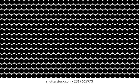 black and white background set of octagons