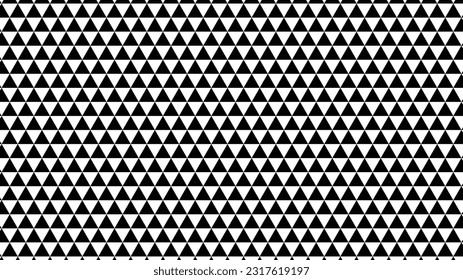 black and white background set of triangles