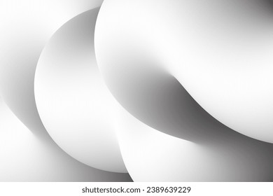 black and white background. smooth flowing gradient background. Vector illustration