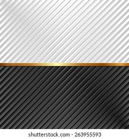 black and white background with striped texture
