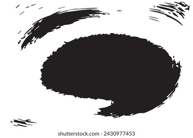 black and white background texture, vector illustration black grunge texture on white background