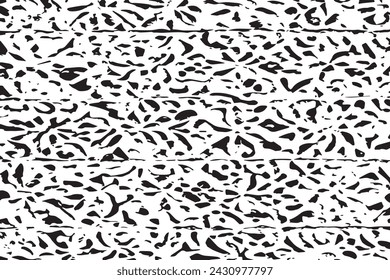 black and white background texture, vector illustration black grunge texture on white background