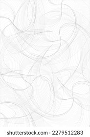 black and white background use contour give a swirling feeling