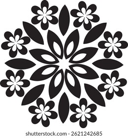black and white background vector illustration