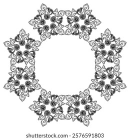 black and white background, vector pattern designs, tribal, batik, vines and geometric oriental ethnic patterns, traditional clothing designs seamless patterns, motifs and logos 11