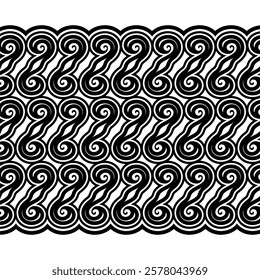 black and white background vector pattern design, batik pattern, tribal, carved and geometric oriental ethnic pattern seamless traditional clothing pattern, traditional design, fabric, illustration 34