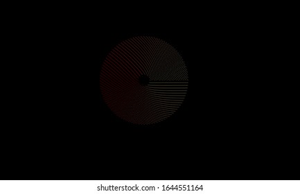 schwarz-weißer Hintergrund Vektorillustration mit gewellten Linien oder Streifen in weißem Muster auf Schwarz in modernem minimalem Design. eps10