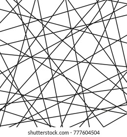 Black and white background for your designs. Modern black and white vector ornament. Geometric abstract pattern