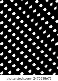 Black and White Backgruond Design for Wallper, Pattern Style