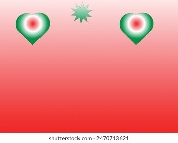 Black, white, blue, red, pink, green and yellow  color combination gradient background design.