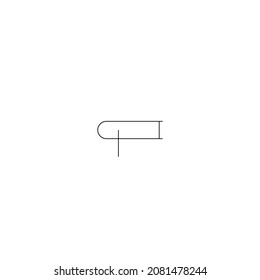 Black and white book icon