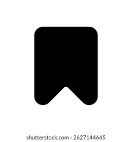 A black and white bookmark with a white background. The bookmark is a simple design