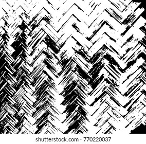 Black and white braided basket texture. Wicker background. Vector illustration.
