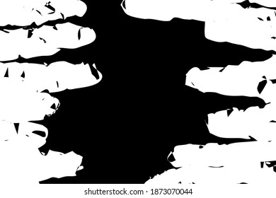 Fondo de pincel blanco y negro. Resumen de fondo blanco y negro