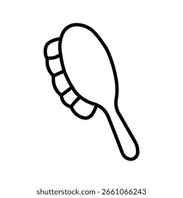 pincelada preto e branco ícone de desenho branco no fundo