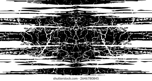 black white brush pattern car sticker banner abstract sporty lines black white color combination grunge brush pattern modern racing motorsport design. vector illustration.modern.