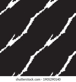 Diseño de patrón de piel de pincel blanco y negro para impresiones de moda, homeware, gráficos, fondos