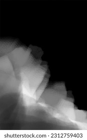 Black and white brush wall decor printable poster. Abstract wall art decoration. Printable wall decor poster
