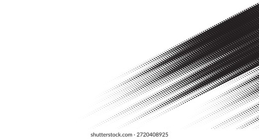 Pincel blanco y negro Patrón de pegatina de coche Anuncio abstracto Líneas deportivas Combinación de color blanco y negro Pincel grunge Patrón moderno Diseño de Vector de carreras de automovilismo.