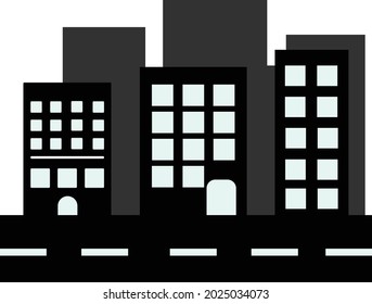 edificios y estructuras en blanco y negro