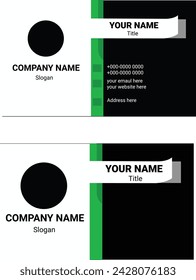 Black and white business card,smart business card,smart visiting card.